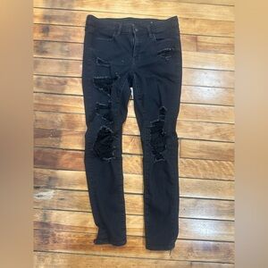 American Eagle Outfitters Black Denim Jeans